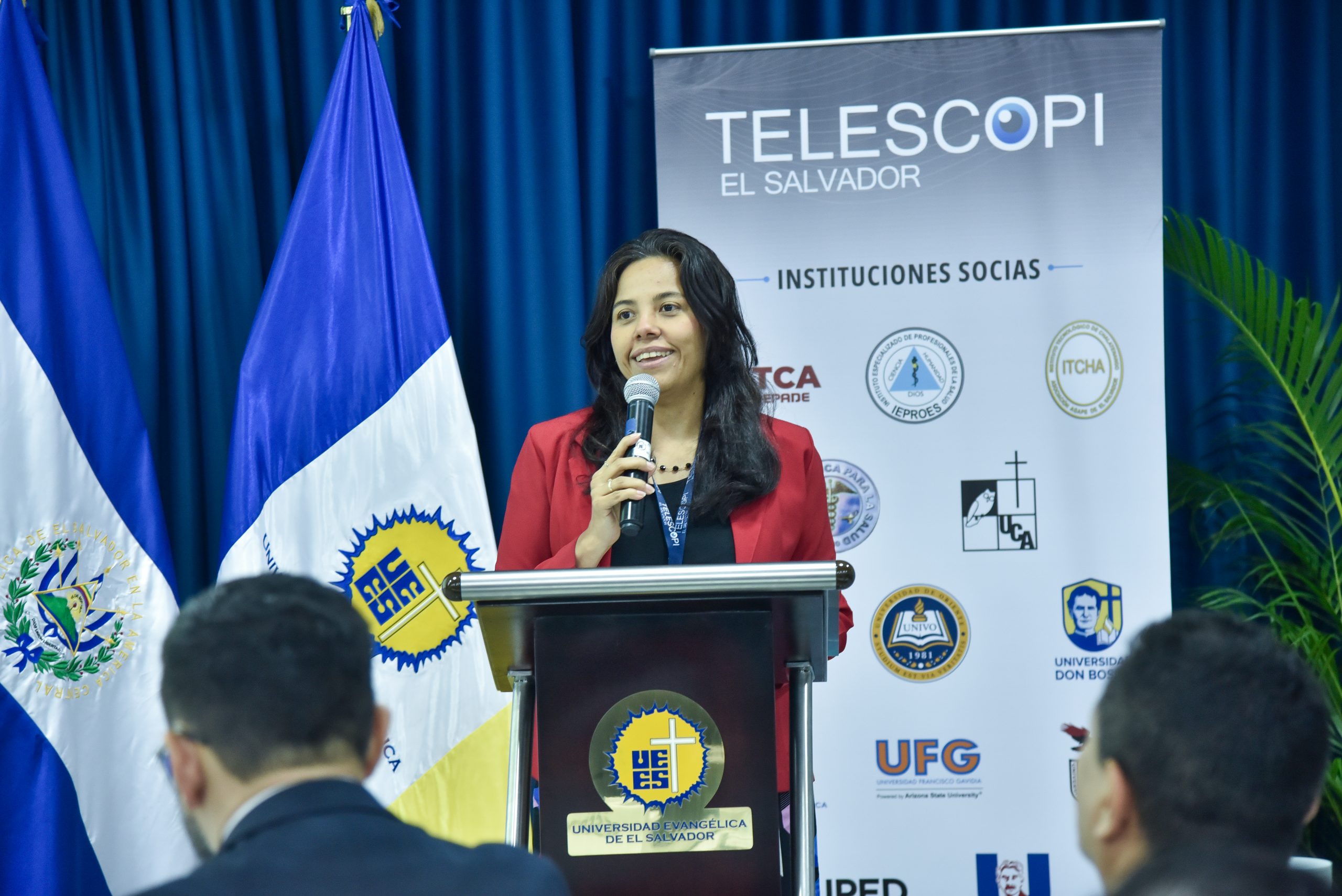 Mtra. Gabriela Bolaños en el discurso de cierre